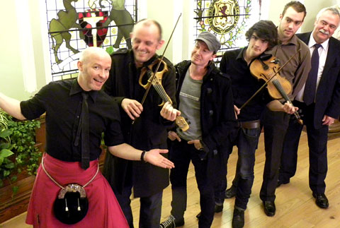 Craig Hill and friends launch Inverness Hogmanay